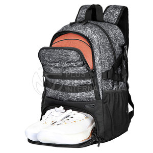 Lightweight Basketball <b>Bag</b> With <b>Shoe</b> Compartment And Team Logo Custom Option Basketball <b>Bag</b> With Separate <b>Storage</b> For Ball - Product Image 1