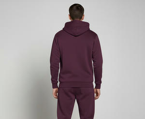 Chándal de Invierno para Hombre de Alta Calidad |   Conjunto Deportivo Transpirable Antibacteriano de Algodón 100% Sólido con Capucha y Colores Personalizados con Logotipo | - Product Image 4