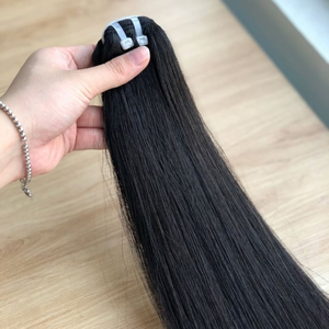 Extensions de cheveux naturels indiens Remy les plus vendues, tissage double trame à la machine, lisses/ondulées/bouclées, double épaisseur, toutes les couleurs - Product Image 5