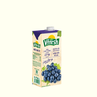 Vinamilk 2023-Vfresh-Jus de raisin-1L x 12 boîtes par carton