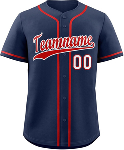 เสื้อเบสบอลคอวีระบายอากาศผ้าโพลีเอสเตอร์สำหรับทุกเพศเสื้อ100% พิมพ์ลายแบบกำหนดเอง - Product Image 5