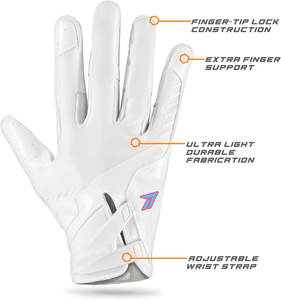 Guantes de Fútbol Americano con Diseño y Logotipo Personalizados, Palma Adhesiva, Guantes de Fútbol Acolchados de Alta Calidad para Liniero, Venta al por Mayor - Product Image 4