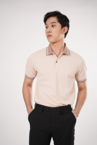 Meilleures ventes de polos pour hommes Vêtements décontractés Tissu extensible Polo de golf Boîtes en carton Vêtements Sites Web d'achats Vietnam - Product Image 6