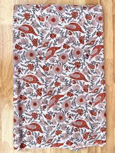 Costura de algodón puro 100%/acolchado/tapicería/tela para hacer caftán/tela para ropa de bebé por yardas tela estampada con bloques a mano - Product Image 4