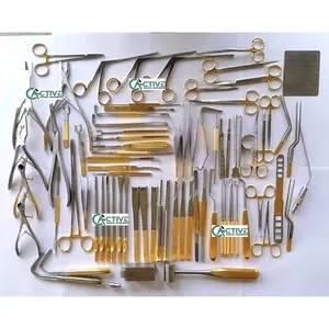 Instruments de rhinoplastie de haute qualité Ensemble de 83 pièces Instruments de chirurgie nasale et plastique Instruments chirurgicaux nasaux Autoclavables