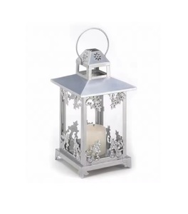 <b>Large</b> handmade metal Moroccan <b>lantern</b> with rustic distressed finished for vintage-inspired lighting in boho-style spaces - Product Image 2