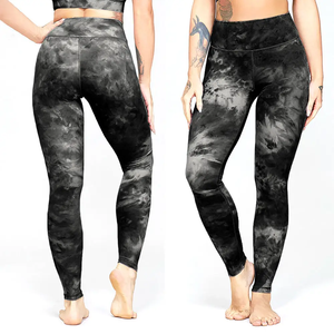Venta al por mayor de cintura alta Yoga entrenamiento deporte Fitness gimnasio corsé sin costuras invierno personalizado cintura Legging - Product Image 4