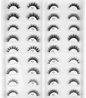 Paire de faux cils en vison synthétique volume intense, bande souple spectaculaire, réutilisables, étiquette privée, boîte personnalisée, direct usine