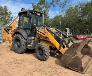 Retroexcavadora CASEE 580N Usada Original, Retroexcavadora CASEE 580N de Segunda Mano con Brazo Extensible en Venta - Product Image 2