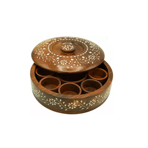 Caliente en venta Cajas de especias de madera pulida de calidad superior Logotipo personalizado impreso para la venta en el mejor - Product Image 4