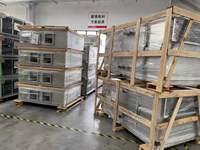 Unité de Traitement d'Air (UTA) Personnalisée avec Ventilateur à Prise, Moteur CC, Section d'Échangeur de Chaleur, Bobine à Expansion Directe avec Compresseur