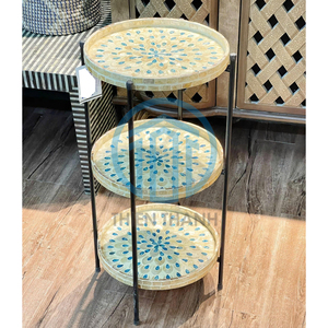 Étagère en nacre Capiz fait main du Vietnam Meilleur fournisseur de luxe sur la tendance Design Wonderful Finish - Product Image 5