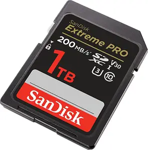 100% SDXC U3 V30 1TB SDSDXXD-1T00-GN4IN原装Sandisk sd卡