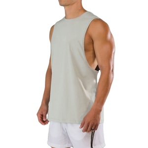Camiseta sin mangas para hombre, talla grande, corte regular, cómoda, de secado rápido, superventas, fabricante al por mayor, jersey de gimnasio personalizado - Product Image 2