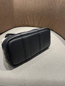 Bolso Tote de Lona y Cuero con Bloques de Color Blanco y Negro, Nuevo Modelo 2025, Gran Capacidad, Estilo Simple, Bolso de Jardín Moderno para Mujer - Product Image 5