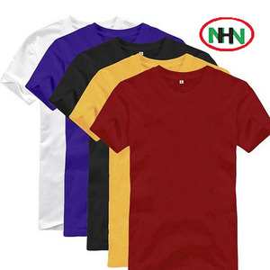 T-shirts unis vintage à épaules tombantes 100% coton T-shirts lourds décontractés Logo personnalisé T-shirts surdimensionnés pour hommes Bangladesh - Product Image 2