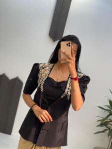 Conjunto de traje Salwar de rayón con estampado bordado para mujer DE LA India algodón Kurta Pant Co ord set colección en 2025 - Product Image 5