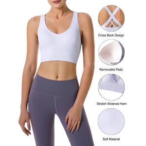 Soutien-gorge de sport pour femmes en gros Running antichoc respirant sans couture Fitness Yoga Bra pour femmes - Product Image 6