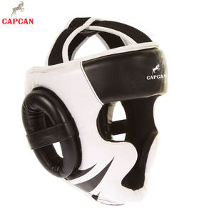 Protège-tête en cuir pour homme de qualité supérieure pour MMA Boxe - Sécurité Léger Durable & Respirant - Product Image 2