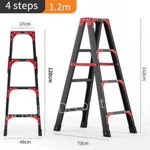 Portable and Lightweight <b>Aluminum</b> Extension <b>Ladder</b> with Safety Features - Product Image 1