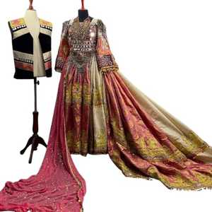 ROBES AFGHANI FAITES À LA MAIN AU PRIX DE GROS AVEC LA MEILLEURE QUALITÉ AFGHAN KUCHI TRIBAL ROBES TRADITIONNELLES 2024 - Product Image 1