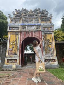 Bolso de hombro de jacinto de agua de estilo Vintage duradero hecho a mano con conveniente dos asas cierre abierto decoración Floral para mujer - Product Image 2