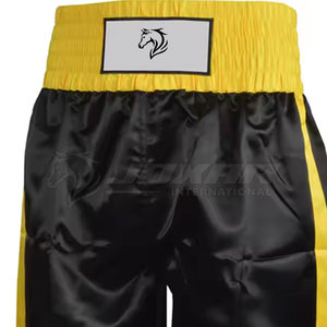 Service OEM Vente en gros Short de boxe de couleur unie personnalisé Nouvelle arrivée Short de boxe pour adulte - Product Image 3