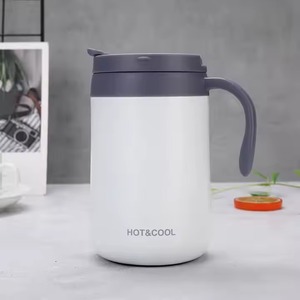 <b>Double</b> <b>Wall</b> Stainless Steel Coffee <b>Mug</b> with Lid Insulated Coffee Cup for Travel Office and Home Use Leak Resistant and Durable - Product Image 2