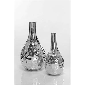 แจกันดอกไม้ทำจากโลหะสีผสมเข้ากันดีที่สุด,แจกันและแจกันดอกไม้ดีไซน์แฮนด์เมดสำหรับตกแต่งบ้านสีเขียว - Product Image 6