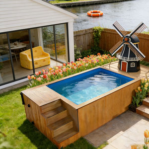 Piscina de Fibra de Vidrio Personalizada de Alta Gama para Patios Traseros Privados y Resorts, Servicio de Instalación Completo y Accesorios Incluidos - Product Image 6