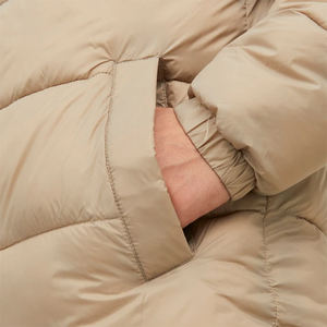 Servicio OEM Chaquetas acolchadas de color negro y piel Cremallera Hasta dos bolsillos Ropa de calle Chaqueta de invierno cálida para hombres adultos de invierno - Product Image 6