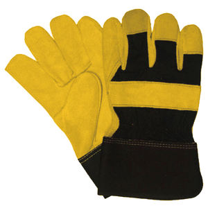 Guantes de seguridad resistentes de alto rendimiento Cuero de vaca dividido para protección personal Resistente al calor y listo para el trabajo - Product Image 2