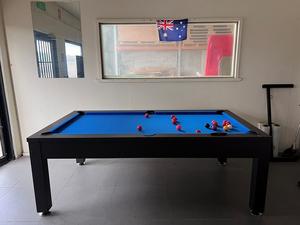 Mesa de billar de 7 pies con tablero de billar americano y mesa de comedor - Product Image 4