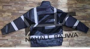 Chaqueta de lluvia impermeable de alta visibilidad reflectante de alta visibilidad de seguridad profesional. - Product Image 3