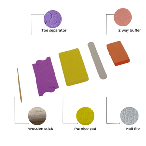 Kit de pédicure sanitaire de haute qualité et excellent Service client emballé individuellement pour servir facilement vos Clients de Salon - Product Image 3