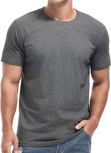 เสื้อยืดคอกลม180gsm สำหรับผู้ชายเสื้อยืดโอเวอร์ไซส์ทำจากผ้าฝ้ายสั่งแบบได้ - Product Image 4