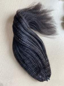 100% Remy Extensions Kinky Straight Vietnamien Bundles Machine Double Trame Toutes Les Couleurs Convient Usine Prix Haute Qualité Réel - Product Image 6
