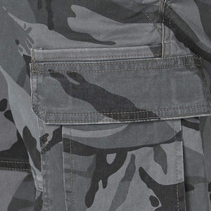 Short cargo décontracté pour homme Pantalon court multi-poches imperméable amélioré pour la chasse en plein air la pêche Short cargo - Product Image 5