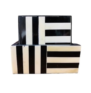 Wholesale Selling Tea Drinks Display Resin <b>Coaster</b> <b>Placemats</b> OEM ODM Customized <b>Christmas</b> Decorative Bone Inlay <b>Coaster</b> Stone - Product Image 1