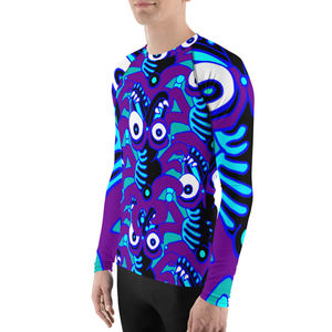 Rashguard pour homme de qualité supérieure, design personnalisé, prix bas, respirant, manches longues, matière douce, vêtement décontracté, élégant, 240GSM - Product Image 5