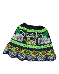 Ropa DE LA ISLA DEL Pacífico personalizada Mumu nuevo vestido para niñas polinesio Hawaiano Samoa Club Vestido de manga elástica para niños falda completa - Product Image 3