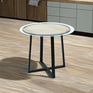ARTHUR Modern Homes, mesa de comedor elegante de calidad premium, estilo de diseño asiático hecho a mano para uso doméstico o hotelero - Product Image 4