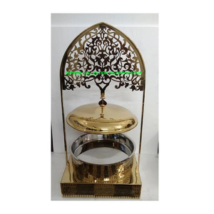 Design de luxe en or pour les hôtels et la salle de banquet utilisés/ensemble de buffet/chauffe-plats/plat de buffet/restauration - Product Image 1