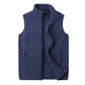 Gilet en polaire entièrement réversible pour hommes personnalisable Streetwear vêtements d'extérieur hiver gilet de service OEM - Product Image 4