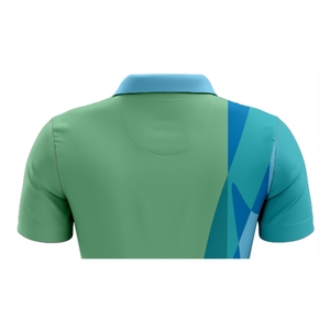 Protección UV Golf transpirable para camiseta Polo Logotipo personalizado Algodón Poliéster Ropa deportiva Empresa Uniforme Bordado Tela de punto - Product Image 6