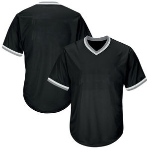 Maillot de baseball personnalisé pour homme avec logo imprimé, 100% meilleur matériau, service ODM, prix personnalisé bon marché, plus vêtements de baseball et de softball - Product Image 4