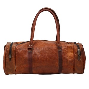 Sac fourre-tout en cuir imperméable de voyage pour hommes femmes LDB-0001 Grand sac de voyage tendance de luxe personnalisé pour week-end de nuit - Product Image 4