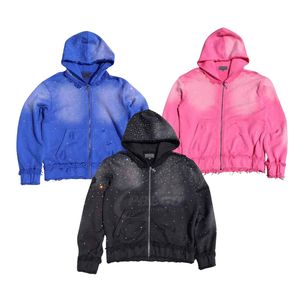 Sweat à capuche personnalisé avec logo imprimé, 100% coton, délavé au soleil, effet délavé à l'acide, surdimensionné, streetwear unisexe - Product Image 1