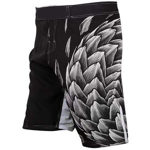 2025 New Arrival High Quality <b>Men's</b> MMA <b>Shorts</b> with Pockets Private Label High Manufacture Solid Pattern - Product Image 1