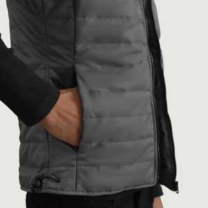 Chaleco Acolchado de Invierno Personalizado para Hombre, Chaqueta sin Mangas Aislada, Prenda Casual para Clima Frío - Product Image 4